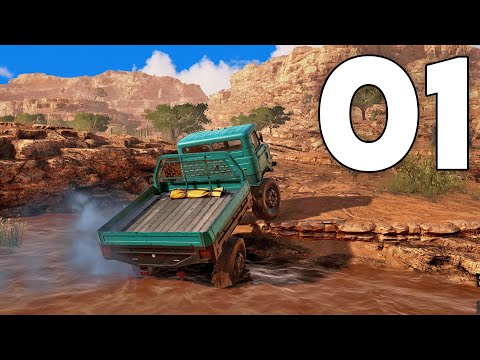 Expeditions - Part 1 - The Beginning (A Mudrunner Game)