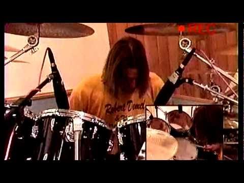 Bobby Jarzombek Recording "Trail of Tears" (Halford)