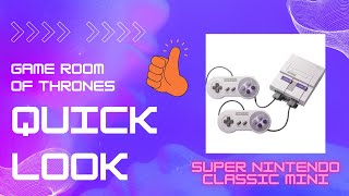 Quick Look - Super Nintendo (SNES) Classic Mini Review #supernintendo #snesclassic #snes #retro