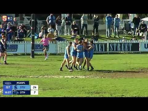 Rd 13 Hostplus SANFL Snapshot - Sturt's Charlie Molan kicks checkside on debut