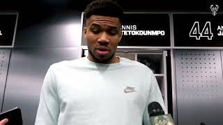 Giannis Antetokounmnpo Postgame Press Conference | 4.7.24