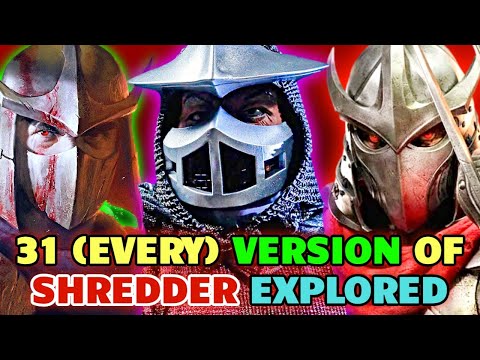 31 (Every) Shredder Variant Across Different Movies, Comic Books And Cartoons - Explored In Detail