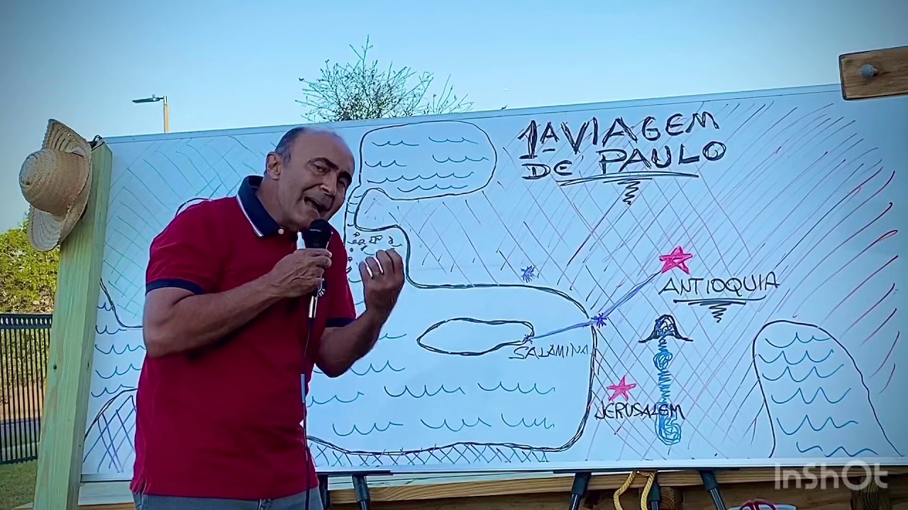 Estudo bíblico - 1ª Viagem de Paulo - 18/03/2020