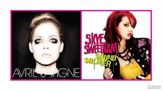 Avril Lavigne and Skye Sweetnam - Hello Kitty / Cartoon (Mashup)