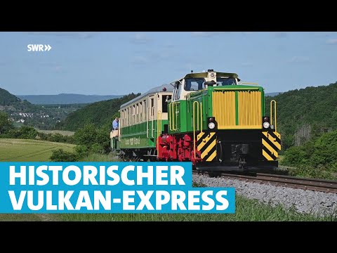 Historische Diesellok aus den 1950ern: Der Vulkan-Express fährt wieder