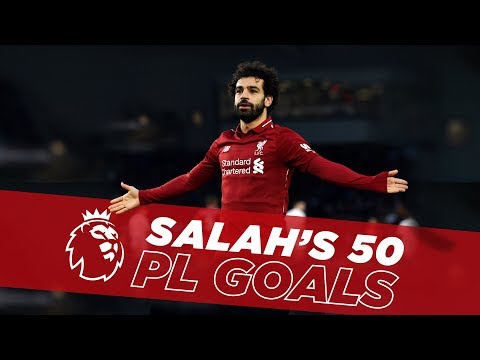 Fastest to Fifty | Mo Salah's first 50 Premier League goals for Liverpool