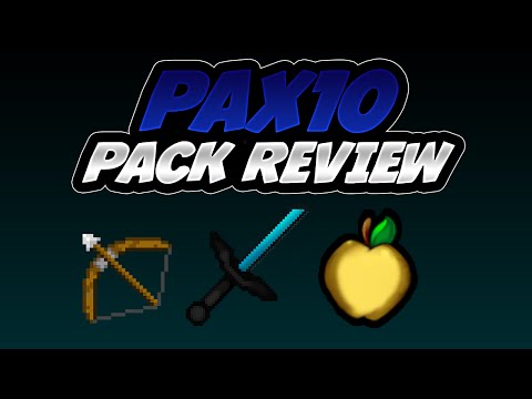 Minecraft Texture Pack Review - Pax10 pack (UHC/MCSG/KOHI)