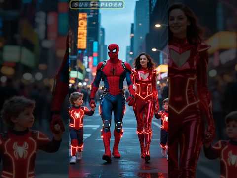 Spiderman And Hulk White Thier Kids #marveltoys #spiderman