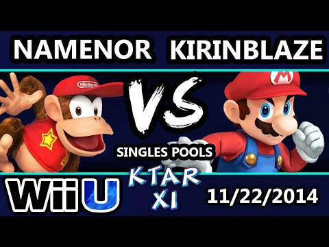 KTAR XI - Namenor (Sheik) Vs. KirinBlaze (Mario) - Pools - Smash Wii U