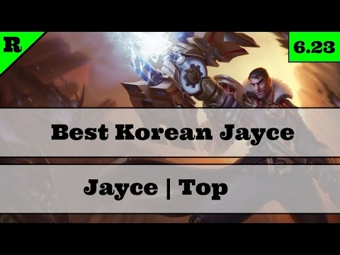 Worlds Best Korean Jayce Top Gameplay | Season 6 | Patch 6.23 | Jayce vs. Poppy