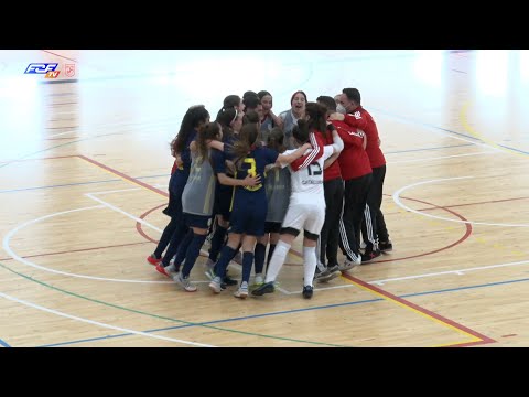 Resum Catalunya   Andalusia  Semifinal Infantil femení Campionat d'Espanya FS 2022