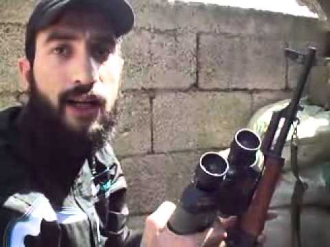 رصد معاقل النظام من قبل كتيبة عبد الله بن مسعود في باب هود في مدينة حمص