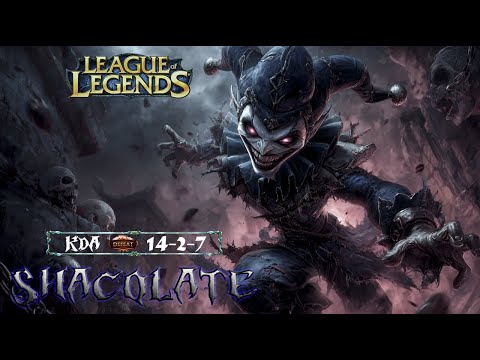 [League of Legends] - full gameplay - 14 kills AP Shaco [EMARALD RANKED]