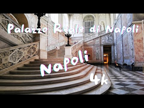 【4K 60fps Italia】Palazzo Reale di Napoli