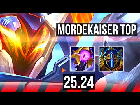 MORDEKAISER vs IRELIA (TOP) | KR Diamond | 25.24