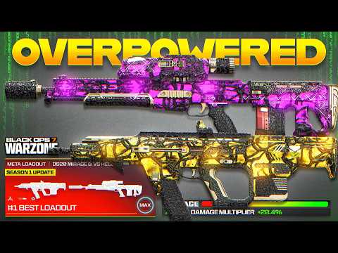 the *NEW* BROKEN META LOADOUT for BO7 WARZONE SEASON 1! (Best Class Loadouts in COD WZ)