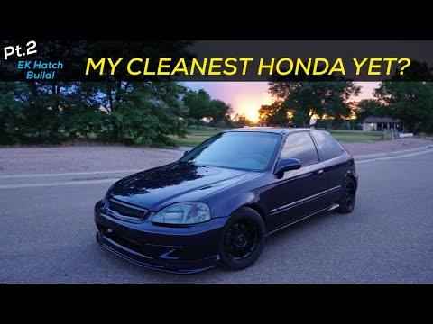 Pt.2 Ek Hatch Build | ITS COMPLETE! - Should We Turbo It?