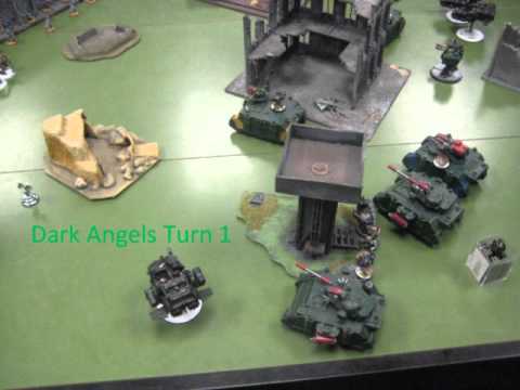 Dark Angels vs Imperial Guard