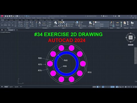AutoCAD 2D exercise 1