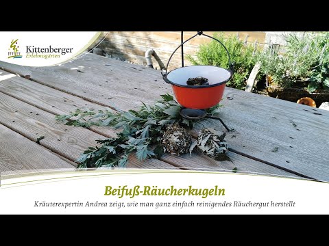 Anleitung um Beifuß-Räucherkugeln selber zu machen