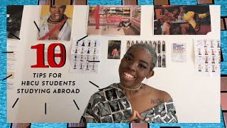 10 Tips for HBCU Students Studying Abroad