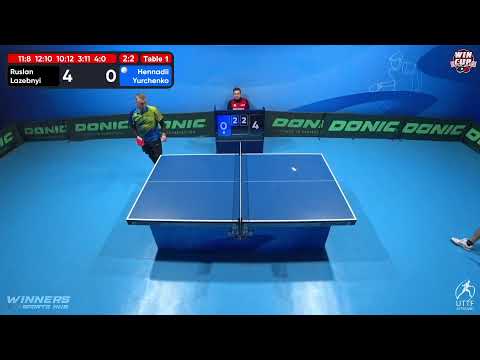03:30 Ruslan Lazebnyi 3-2 Hennadii Yurchenko West 7 WIN CUP 15.12.2022 | TABLE TENNIS WINCUP