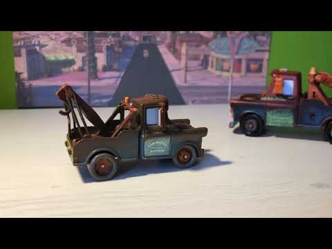 2006 vs 2020 Mater- Disney/Pixar Cars Diecast