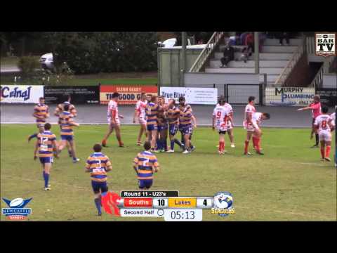 Real NRL Round 11 U23's Highlights - South v Lakes