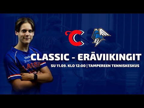 P17 SM Classic - ErVi, Su 11.9 Klo 12 Tampereen tenniskeskus