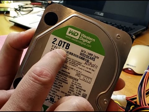 Western Digital WD20EARS 2Tb - Trying to repair