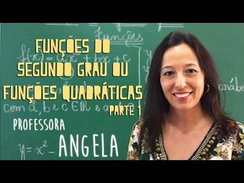 Funções do Segundo Grau (Parte 1) - Vivendo a Matemática com a Professora Angela