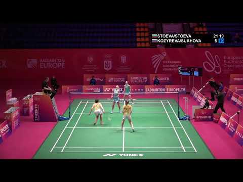 Match Point - G. Stoeva/ Stefani Stoeva vs Viktoriia Kozyreva/ Mariia Sukhova - WD R16 #EBC21​​​​​​​
