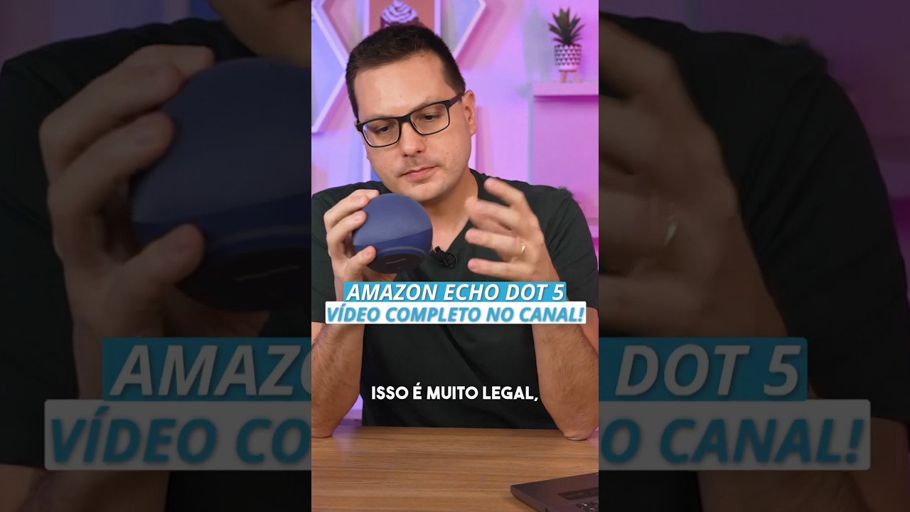 Miniatura da avaliação em vídeo de Smart Speaker Amazon Echo Dot 5ª Geração