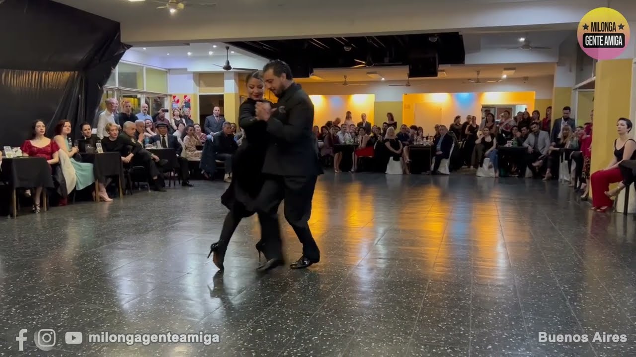 Noelia Hurtado y Facundo de la Cruz - Milonga Gente Amiga - 03/SEP/2023 (1/2)