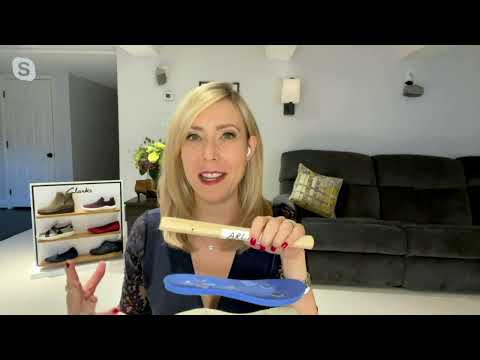 Clarks Cloudsteppers Jersey Slide Sandals - Arla Nora on QVC