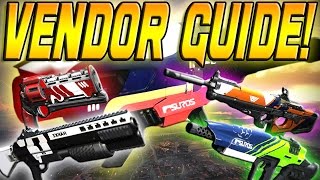 Destiny - BEST WEAPONS FROM VENDORS! (BUYING GUIDE)