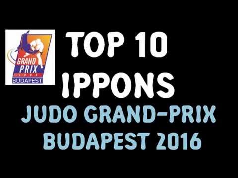 TOP 10 IPPONS JUDO MEN : Grand prix Budapest 2016