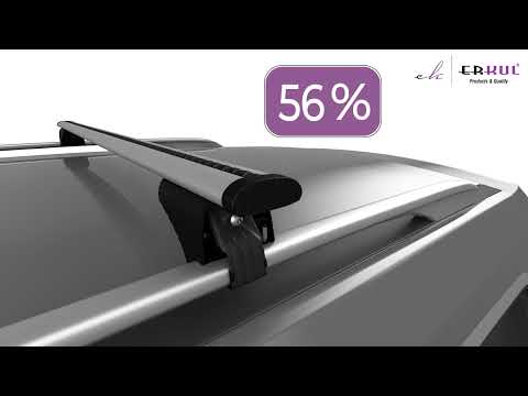 Erkul Wizard Universal Crossbar - For Roof Rails