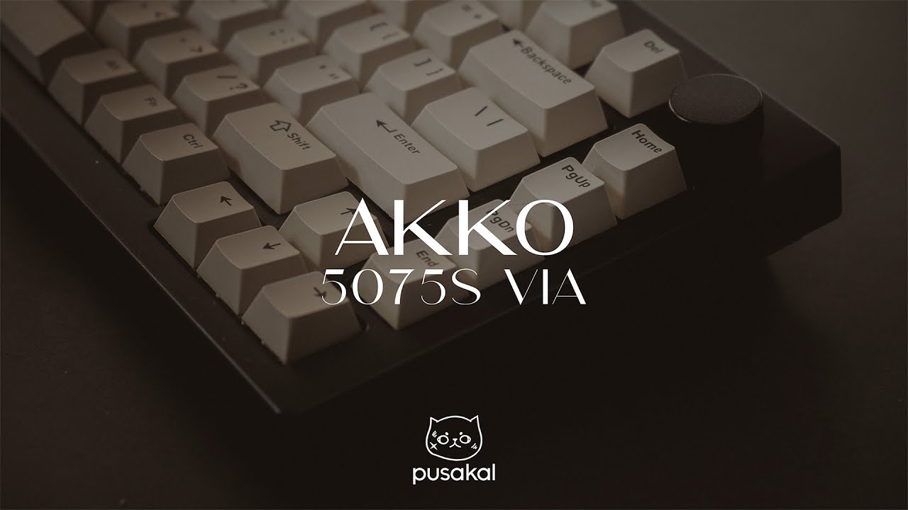 [CC] Most affordable VIA compatible keyboard (AFAIK) | AKKO 5075s VIA