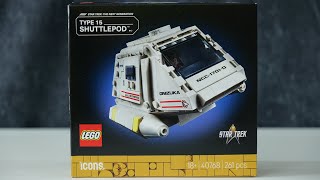 LEGO Star Trek 40768 Type-15 Shuttlepod - LEGO Speed Build Review