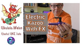 Video thumbnail for Electric Kazoo - Kazoobie Hummbucker With FX Demo by Ukulele Wales