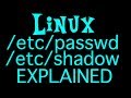 Linux Passwd Shadow File Explained
