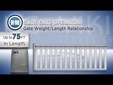 H-10 Slide Gate Operator