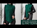 How to Crochet: Turtleneck Shawl | Pattern & Tutorial DIY