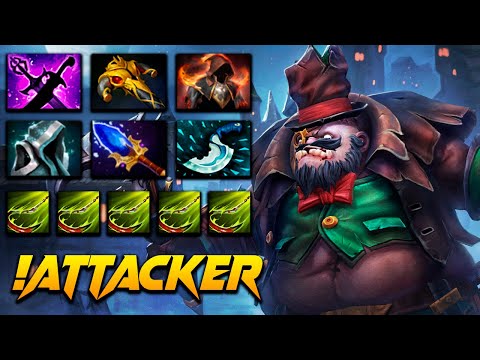 ATTACKER PUDGE - Dota 2 Pro Gameplay [Watch & Learn]