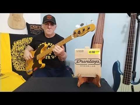 Dunlop Flatwound  DBFS 040/100 - Fender Precision bass 1951 Japan