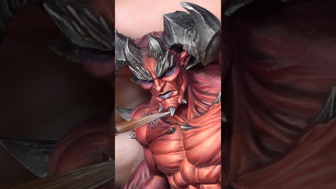 Miniature painting techniques: Red Skin