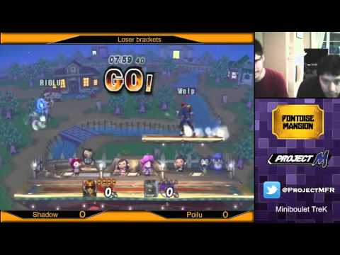 Big Pontoise Mansion  - Bracket L4 : Shadow (C.Falcon) vs Poilu (Lucario)