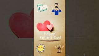 Happy father's day status 4k full screen|தந்தையர் தினம்|daddy love|papa love status