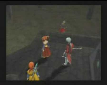 Dragon Quest VIII Cutscene - Entering the Dark Ruins